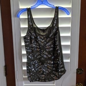 Express sequin tank